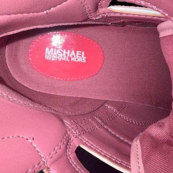 MICHAEL Michael Kors Matson Color-Block Logo High-Top Sneaker, size 10M - Picture 12 of 15
